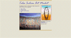 Desktop Screenshot of indianarttulsa.com
